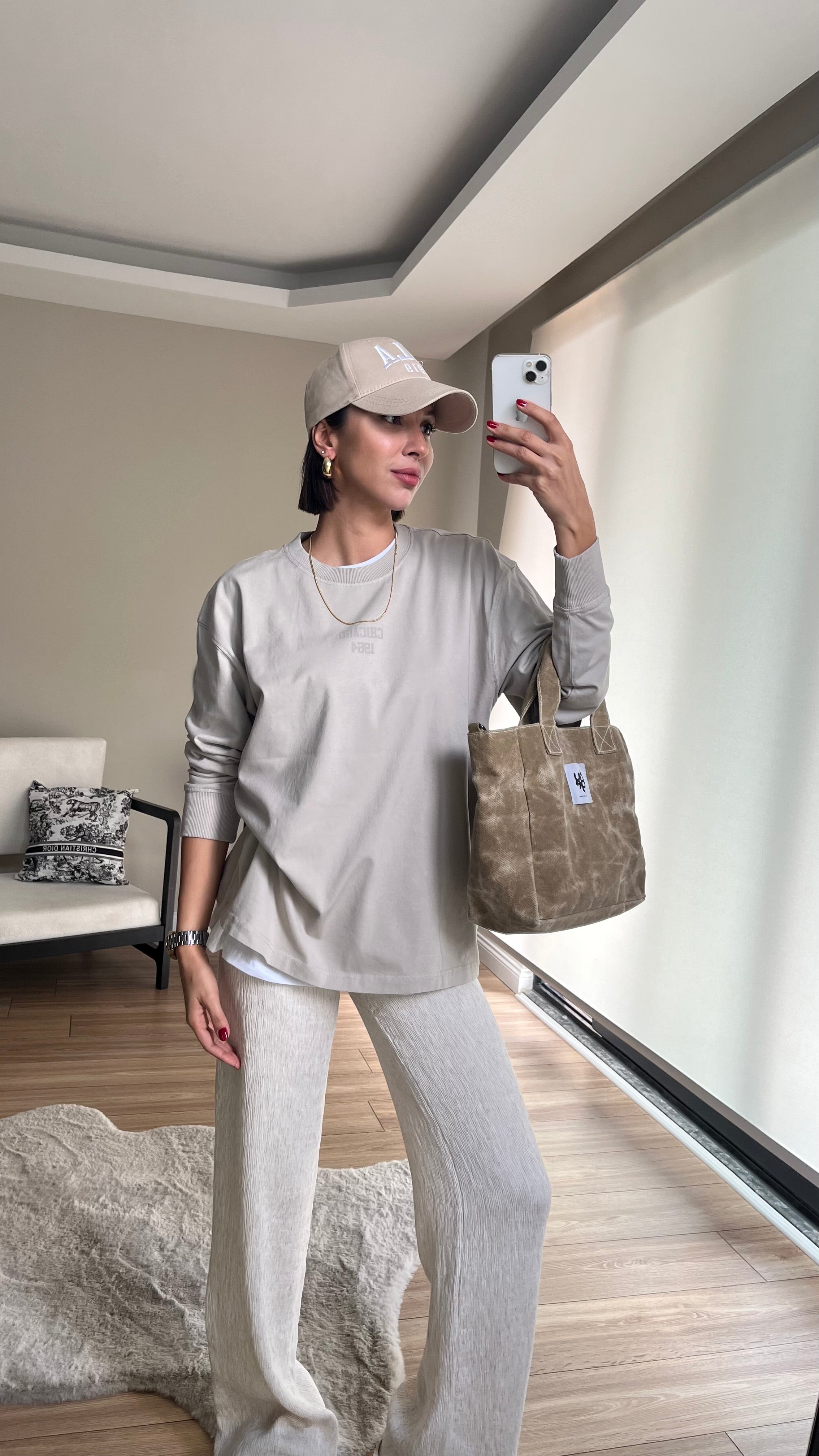 Zara Pattern Print Sweatshirt