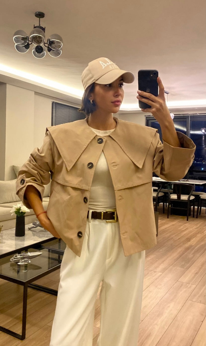 Women Brown Premium Trençkot